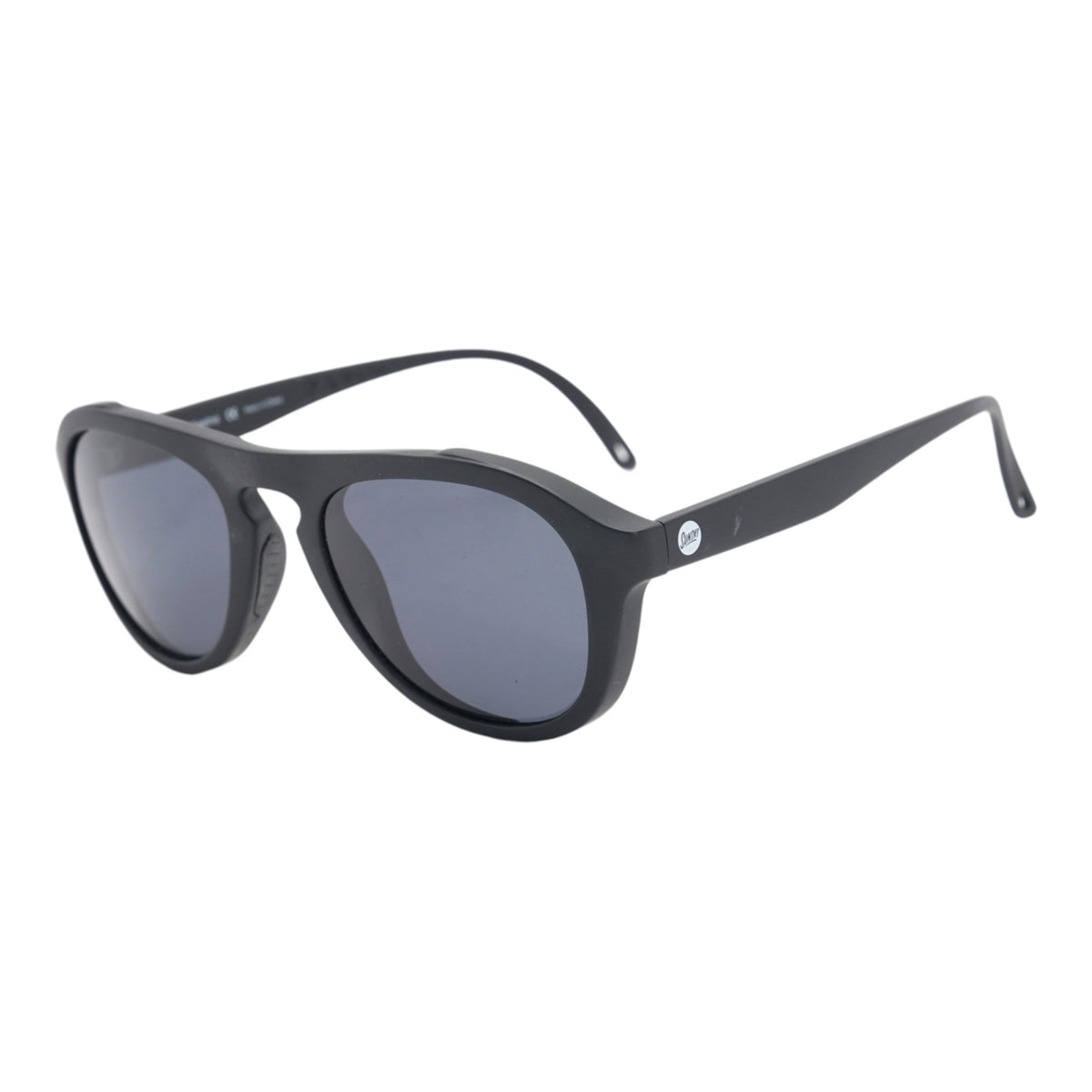 Black Treeline Aviator Sunglasses