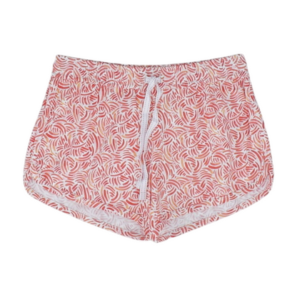 Red Graphic Shorts