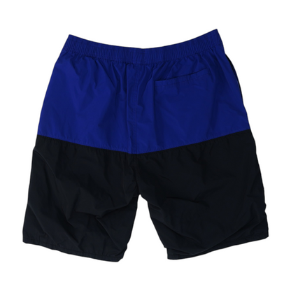 Purple Color Block Active Shorts