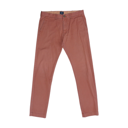Red Straight Pants