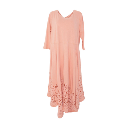 Peach Plus Maxi Dress