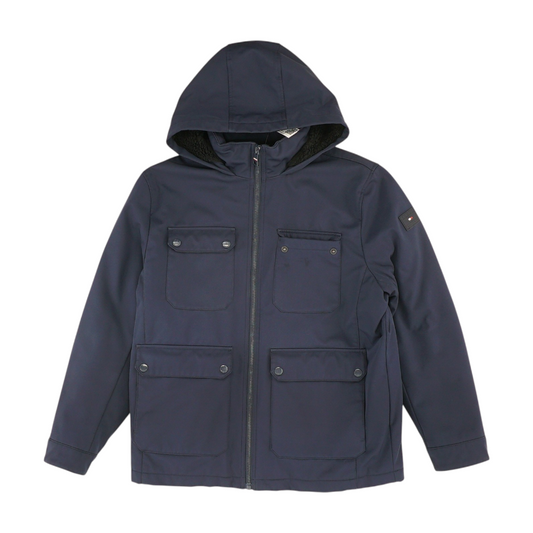 Navy Solid Jacket