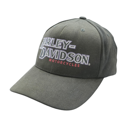 Black Harley Davidson Motorcycles Ballcap Hat