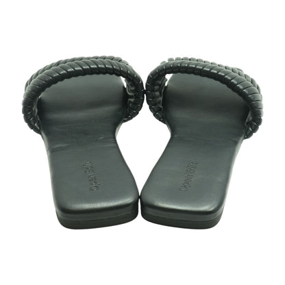 Black Flat Sandals