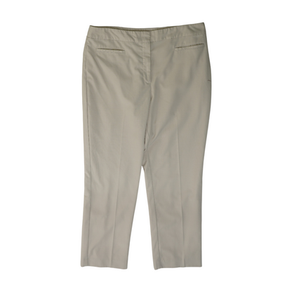 Beige Regular Pants