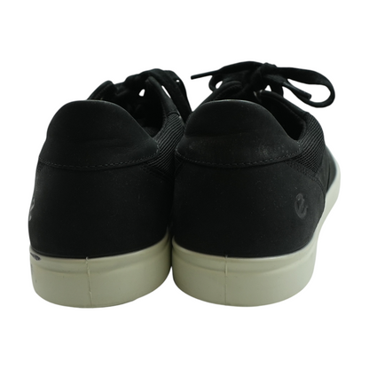 Leather Lace Up Sneakers Low-Top Athletic Shoes