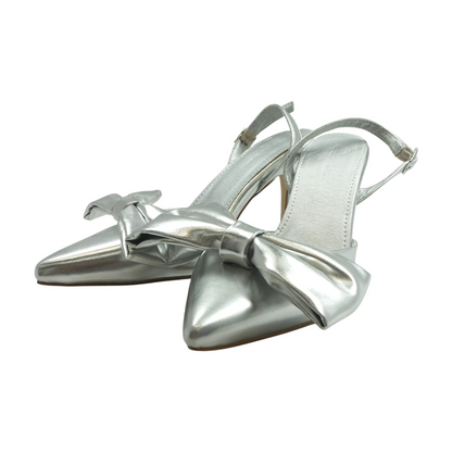 Silver Pump Heels