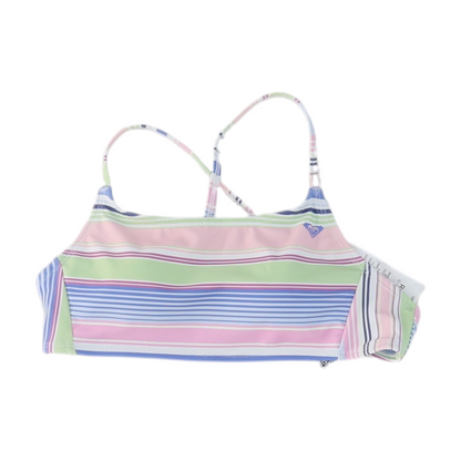 Multi Striped Swim Top