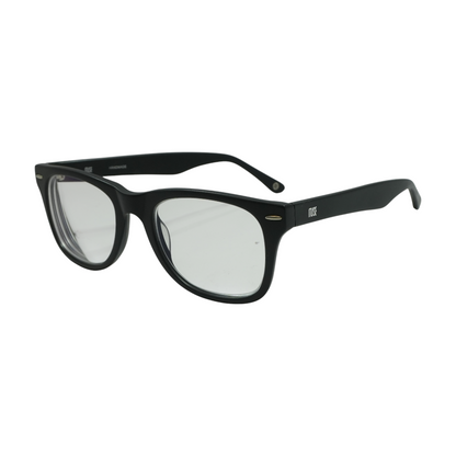 Black Square Prescription Eyewear
