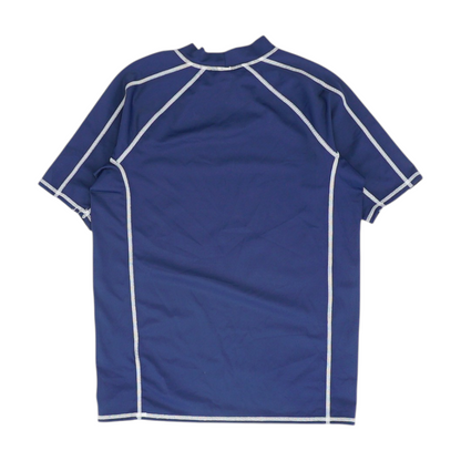Navy Swim Top