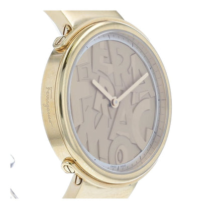 Women's Rare Logomania Gold Tone Stainless Steel Watch