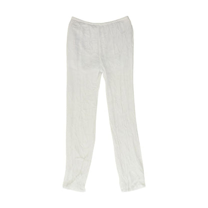 White Casual Pants