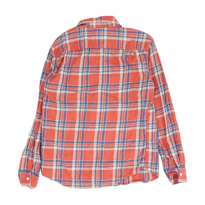 Multi Plaid Flannel Button Down