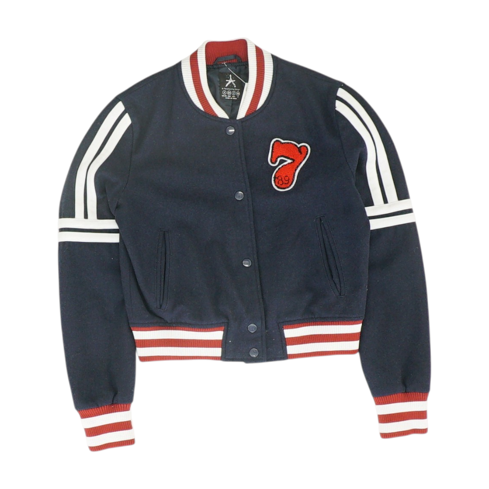 Navy Solid Jacket