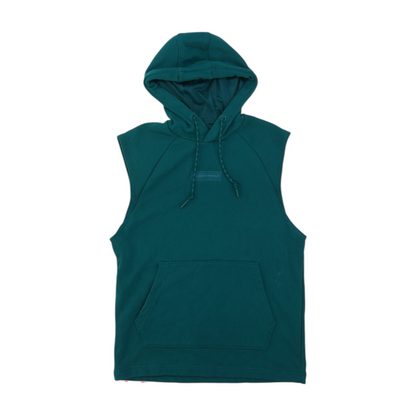 Teal Solid Hoodie Pullover