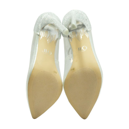 Silver Stiletto Heels