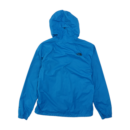 Blue Solid Rain Jacket