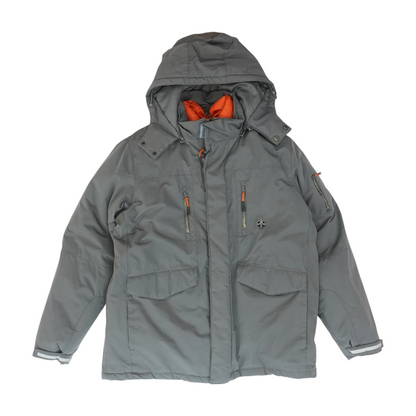 Gray Solid Jacket