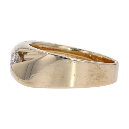 3/8 ctw 14K Yellow Gold Diamond Band