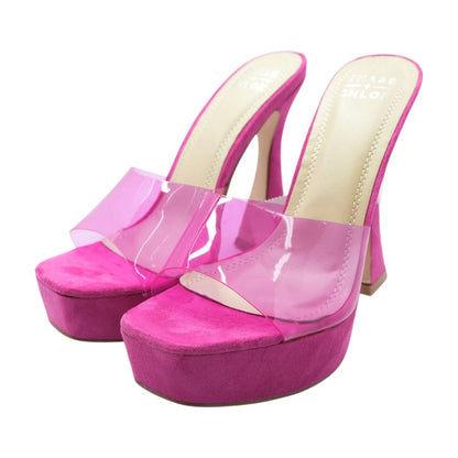 Pink Platform Heels