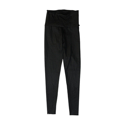 Black Geometric Active Leggings