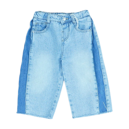 Blue Solid Jeans