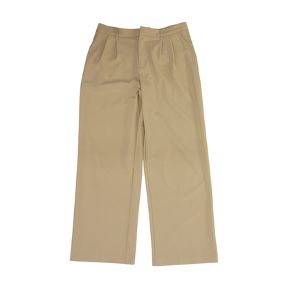 Beige Regular Pants