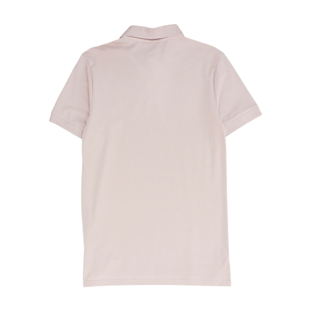 Pink Solid Short Sleeve Polo