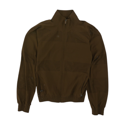 Brown Solid Active Jacket