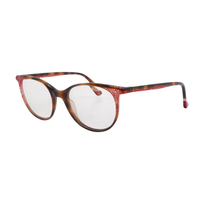 Tortoise Clara Round Prescription Eyewear