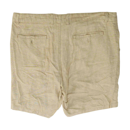 Beige Casual Shorts