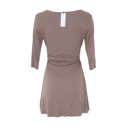 Brown Petite Mini Dress