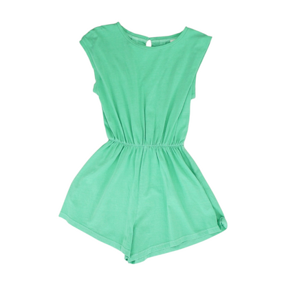 Green Short Sleeve One-Piece