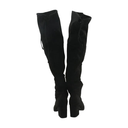 Black Knee High Boots