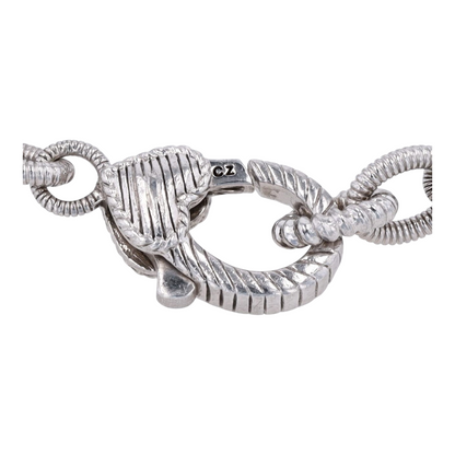 Sterling Silver Cubic Zirconia Tennis Bracelet