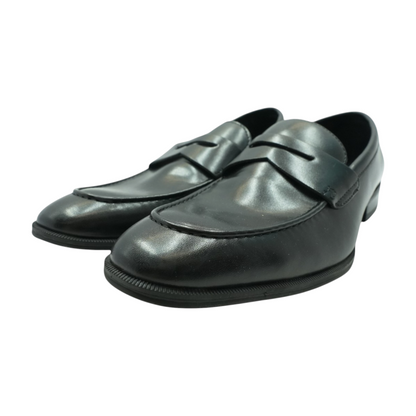 Black Slip-On Dress Shoes