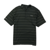 Black Striped Short Sleeve Polo