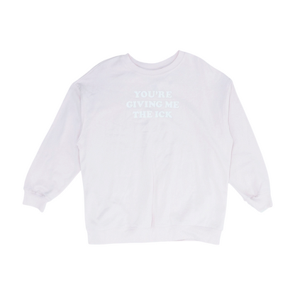 Pink Solid Sweatshirt Pullover
