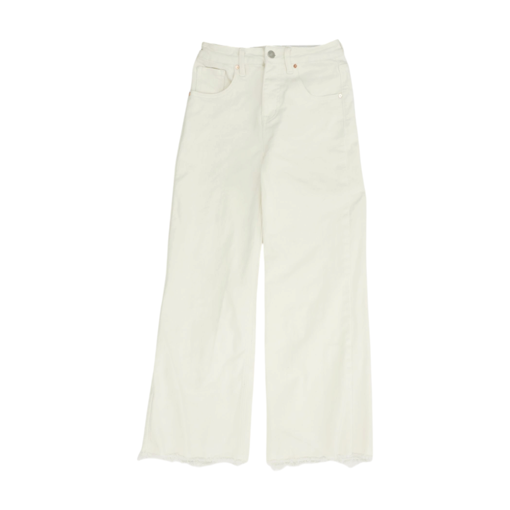 White Straight Jeans