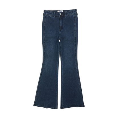 Blue Bootcut Jeans