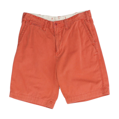Red Chino Shorts