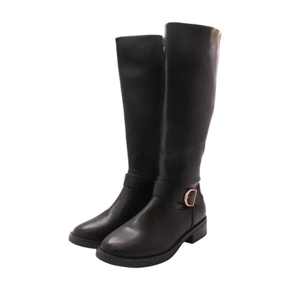 Black Knee-High Boots