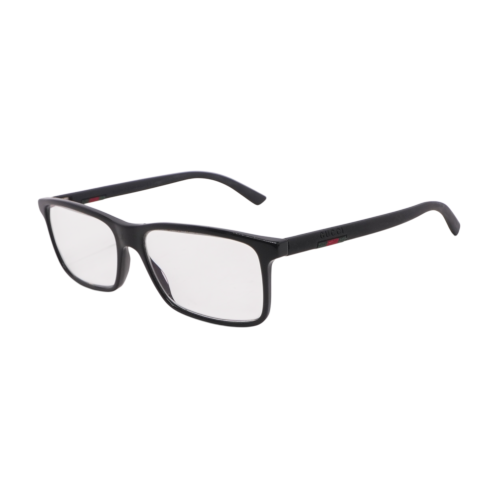 Black GU Rectangle Prescription Eyewear