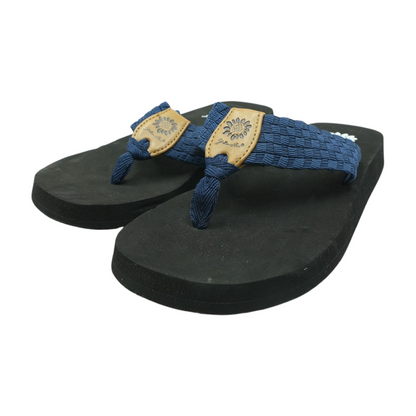 Navy Flip-Flop Sandals