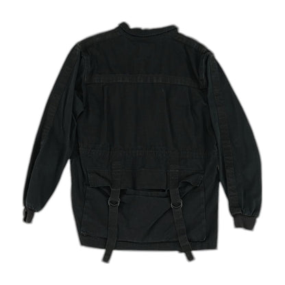 Black Solid Lightweight Jacket