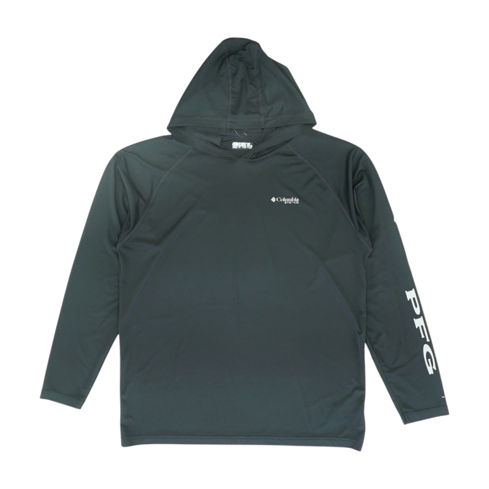 Black Solid Hoodie Pullover