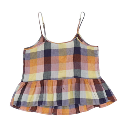 Multi Check Blouse