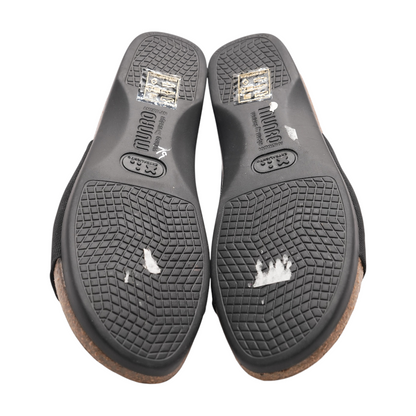 Black Flat Sandals