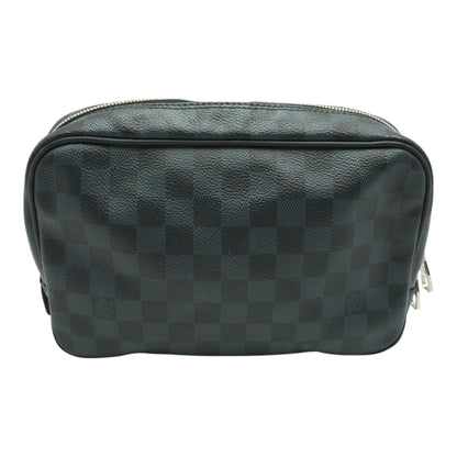 Damier Cobalt Toilet Pouch