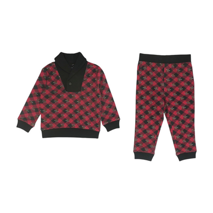 Red Plaid Set